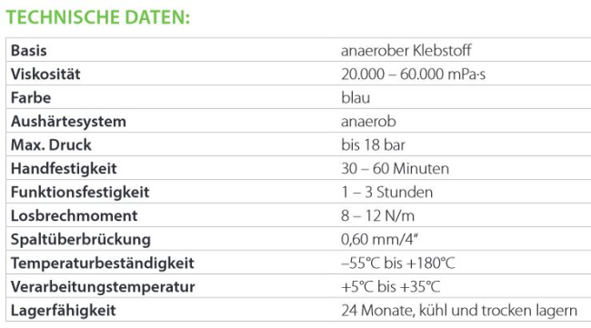 Preview: Gewindedichtung Blau 100gr.
